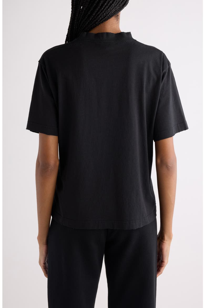 Medium Fit Distressed Sacré Couer Graphic T-Shirt, Alternate, color, 1000 BLACK