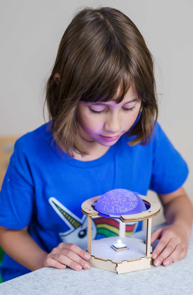 Heebie Jeebies DIY Planetarium Kit, Alternate, color, Blue