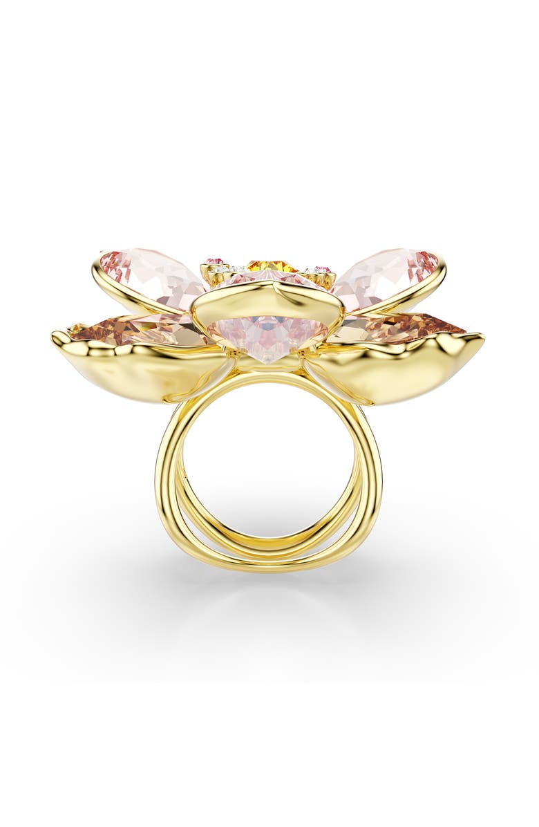 Swarovski Idyllia Ring, Alternate, color, Gold/ Multi