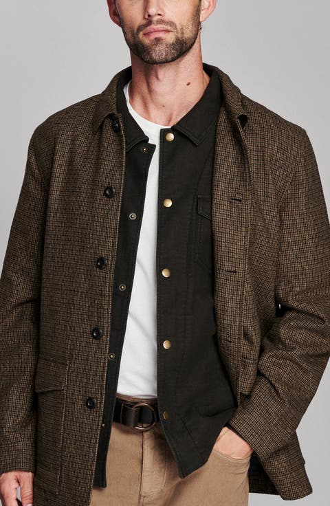 Bennet Houndstooth Overcoat