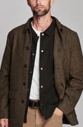 Billy Reid Bennet Houndstooth Overcoat