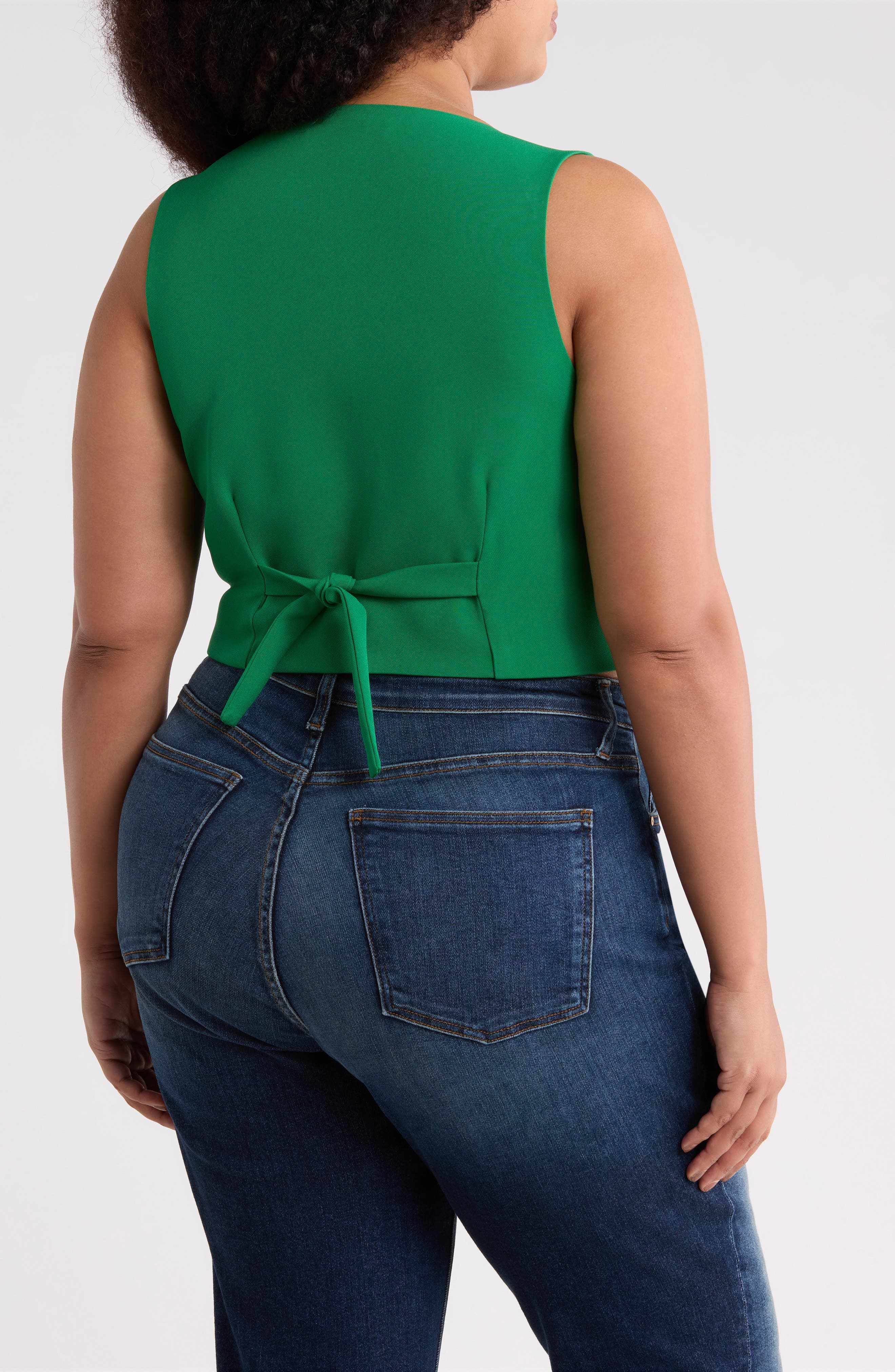 Stretch Woven Vest - image 2