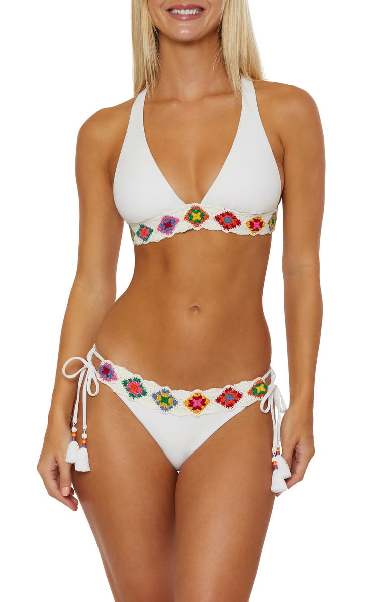 Isabella Rose 1969 Maui Swim Bottoms, Alternate, color, White