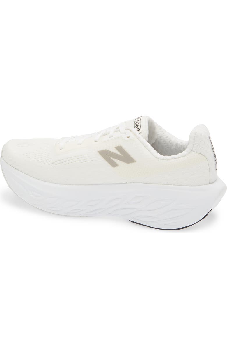 New Balance Fresh Foam X 1080 v14 Running Shoe, Alternate, color, White/ Light Gold Metallic