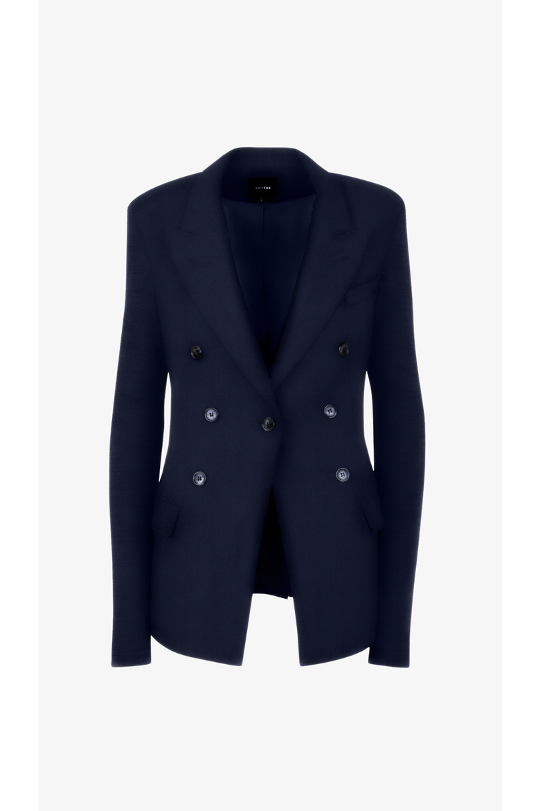 Not A DB Blazer with Jersey Sleeve, Alternate, color, Deep Navy