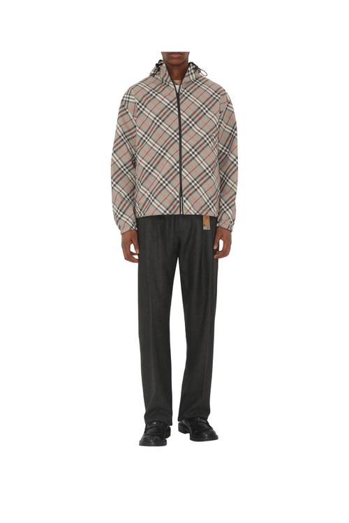 Burberry Trafford Reversible Windbreaker Jacket