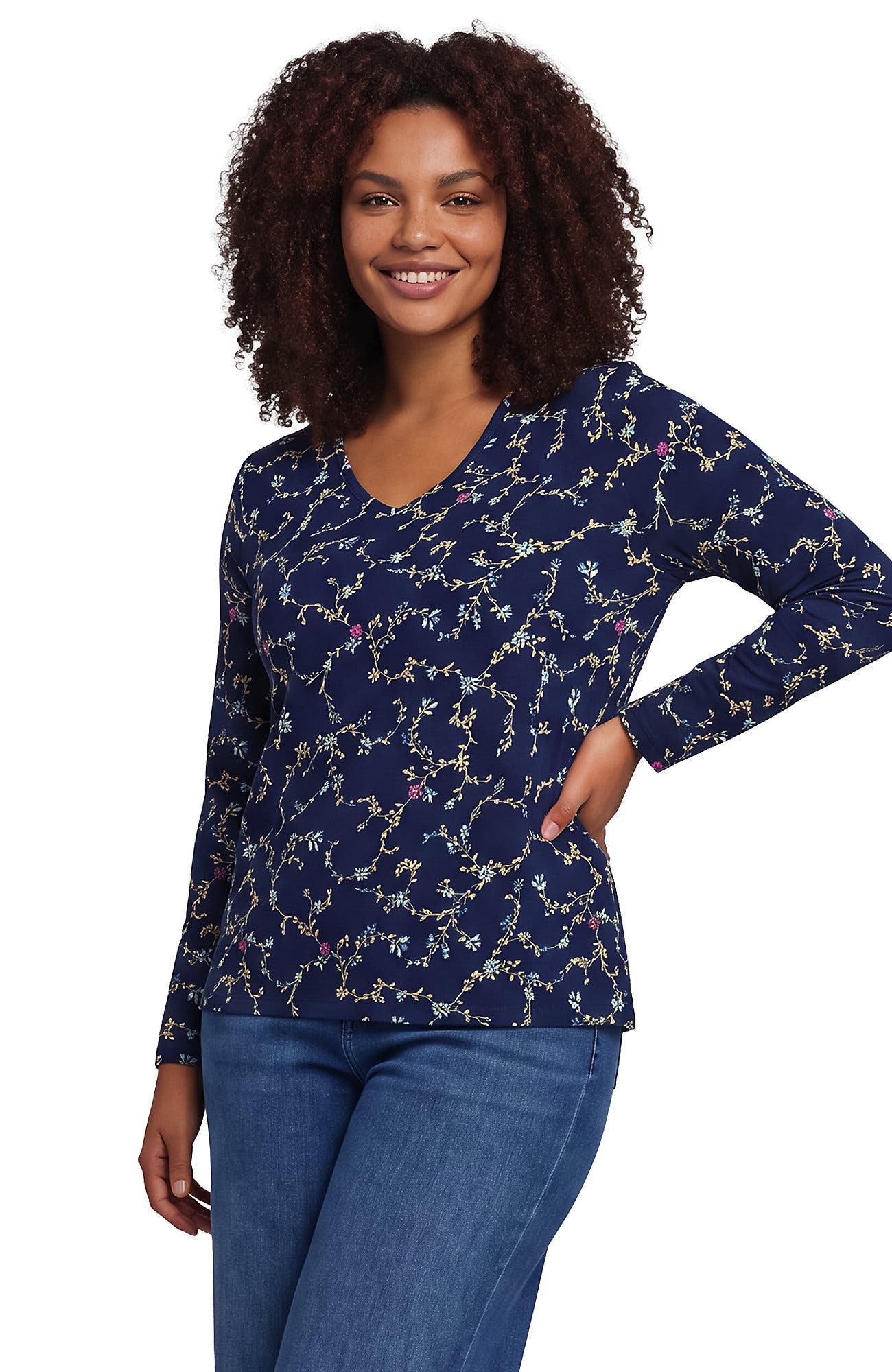 Deep Sea Multi Floral Vine