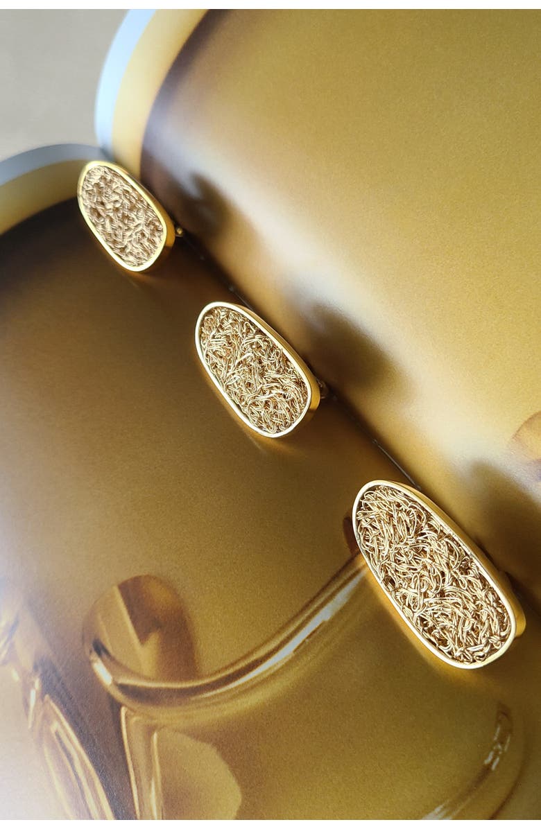 Daniela Millan Jewelry Element Adjustable Ring, Alternate, color, Gold