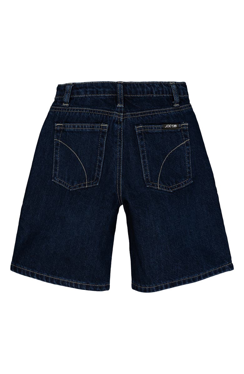Joe's Jeans Kids' Baggy Long Denim Shorts, Alternate, color, Dark Wash