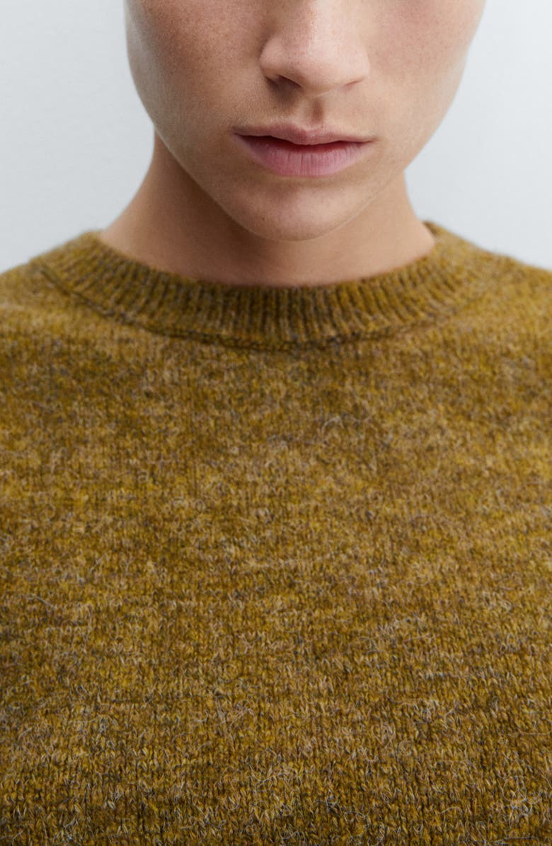 MANGO Short Sleeve Sweater, Alternate, color, 