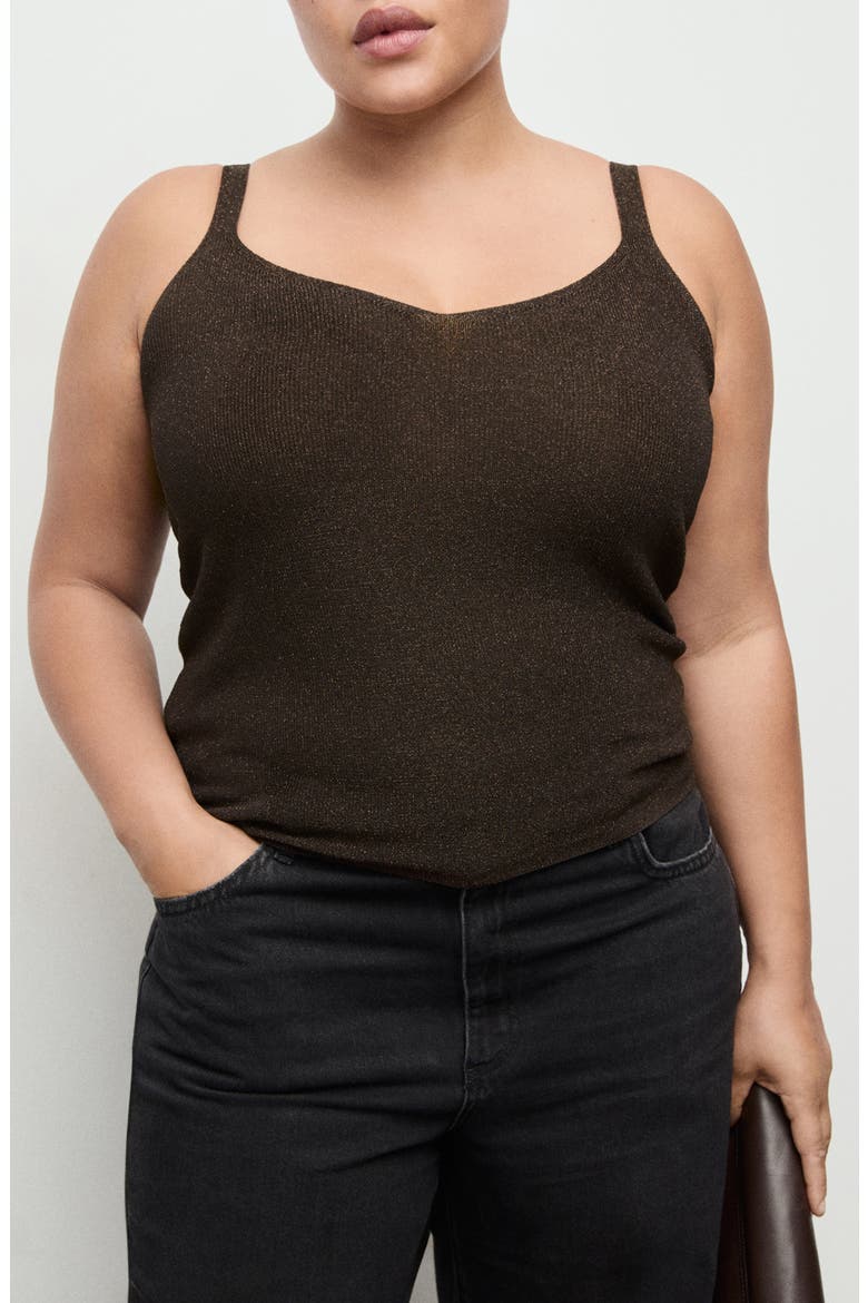Sweater Tank, Alternate, color, CHOCOLATE