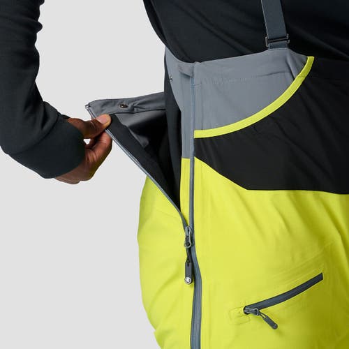 Backcountry Gore-tex Windstopper Hybrid Touring Bib Pant In Green