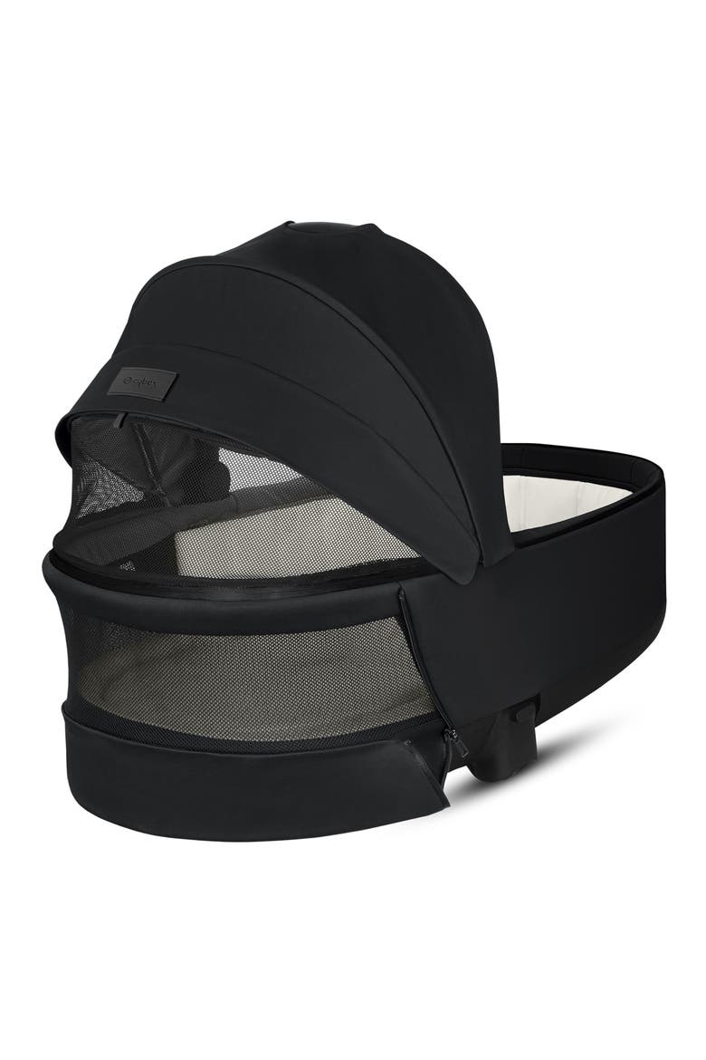 Platinum Collection Priam Lux Carrycot, Alternate, color, BLACK