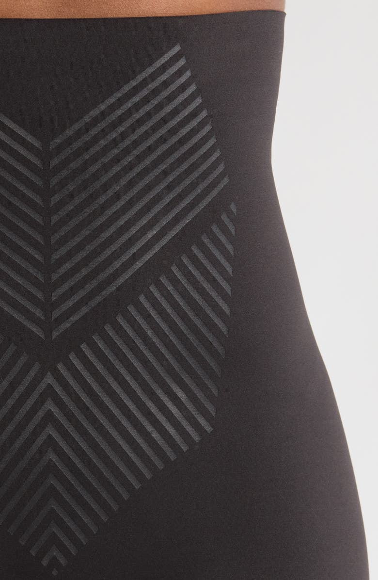 TC Iconic Core Rear Lift Thigh Slimming Shaper Shorts, Alternate, color, Black