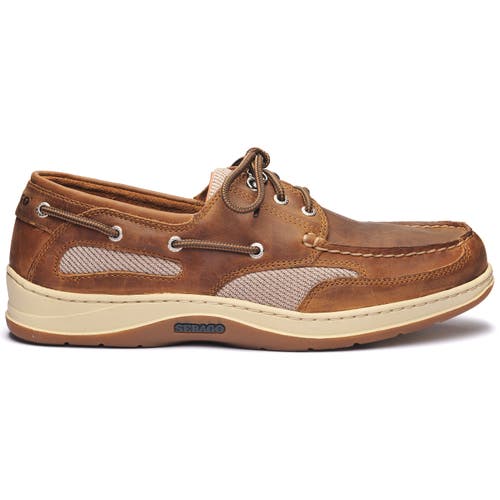 Sebago Clovehitch Ii Fgl Waxed Boat Shoes In Brown