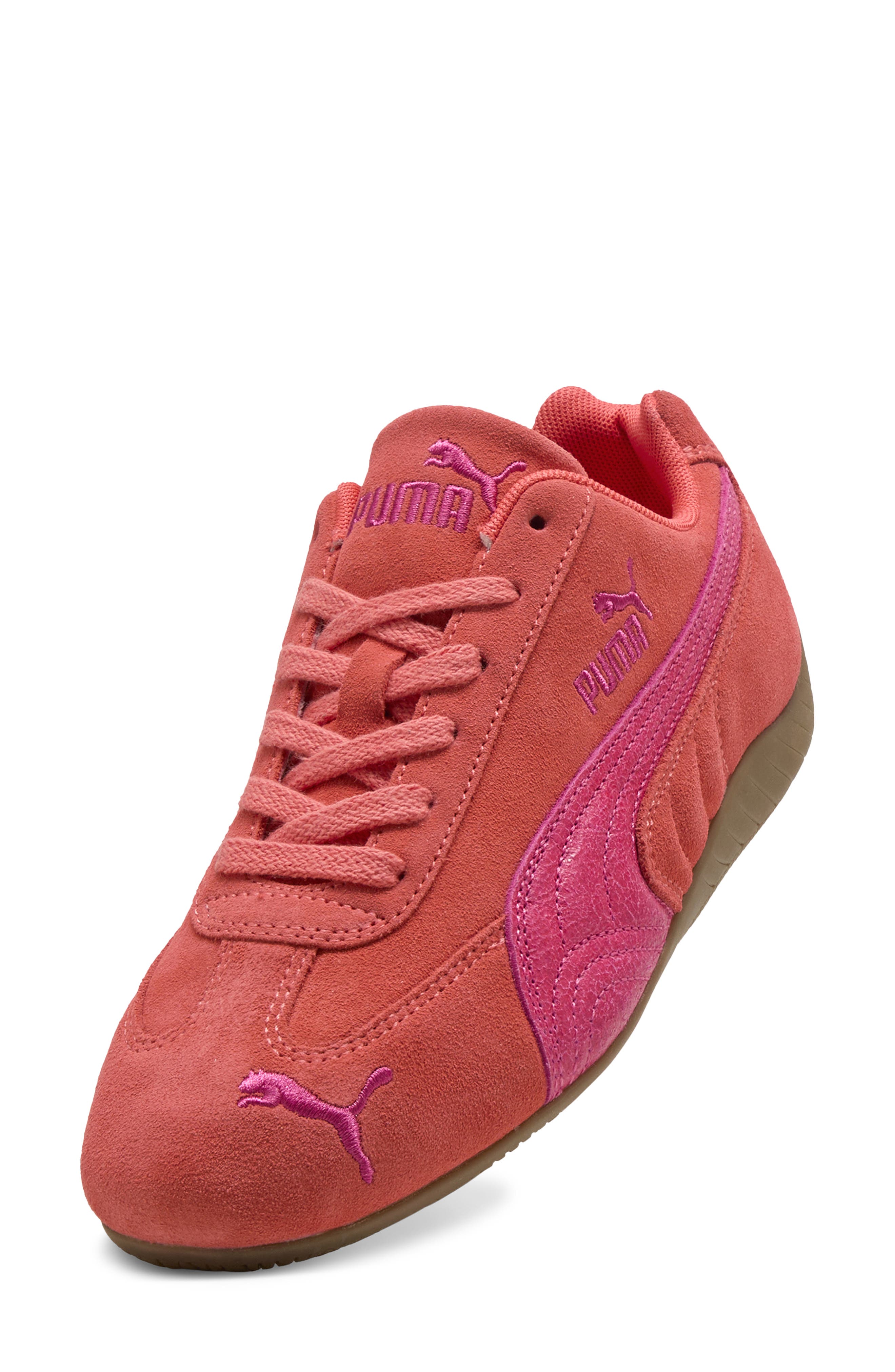 PUMA Speedcat Vibes Sneaker, Alternate, color, Red Glamour/ Gum