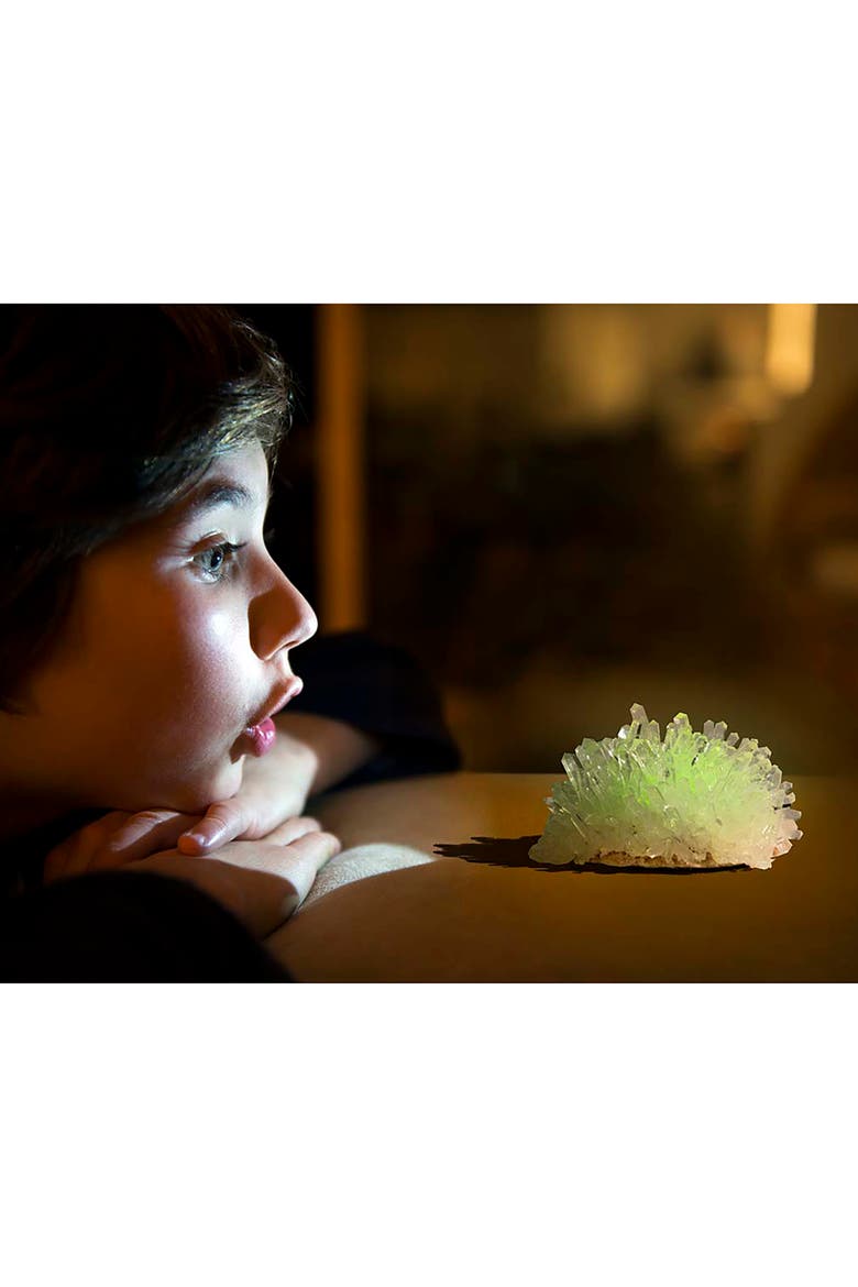 Glow Crystal Growing Kit, DIY Science, Geology Experiment, 10+, Alternate, color, Multicolored