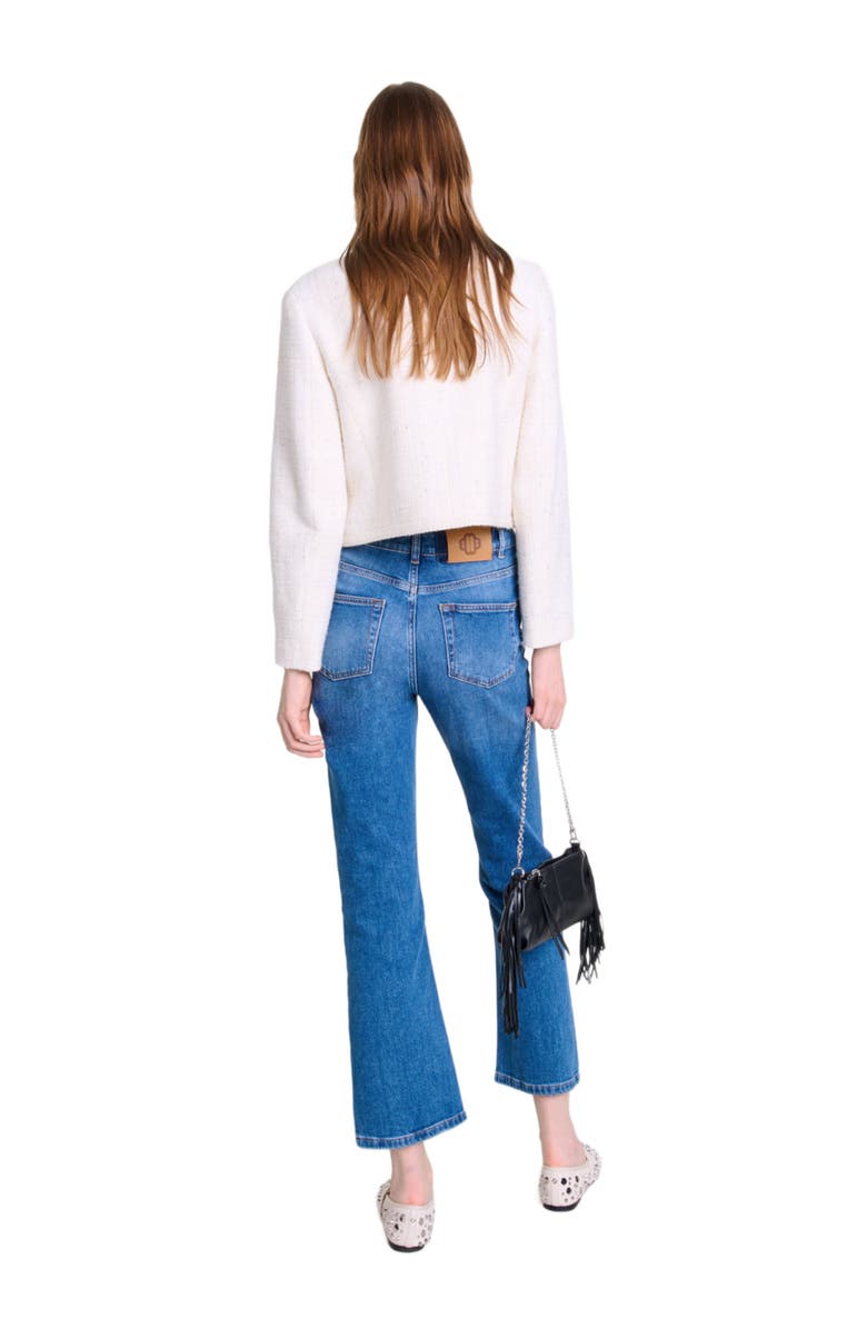 maje Tweed jacket, Alternate, color, 