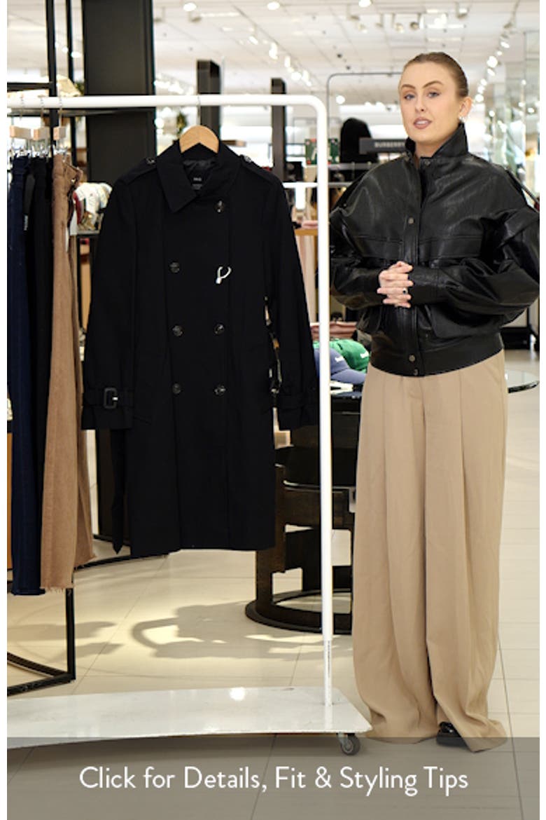 Classic Belted Trench Coat video