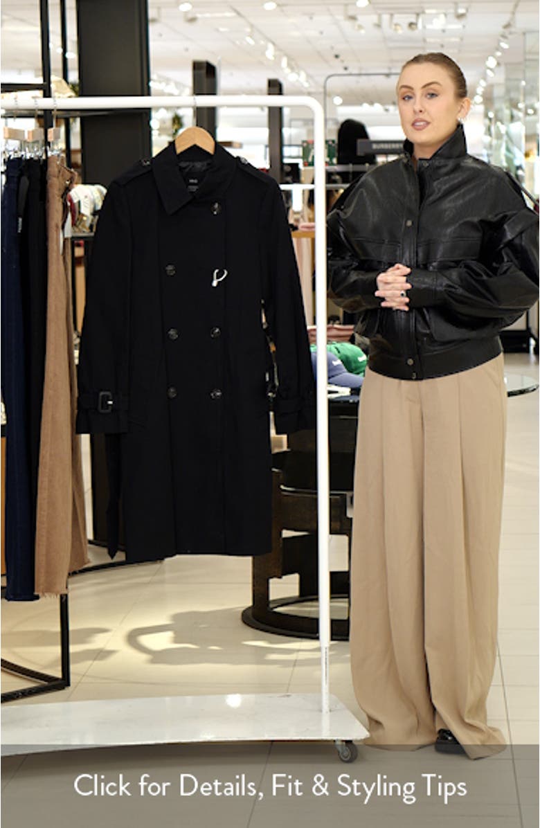 Classic Belted Trench Coat, sales video thumbnail