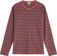 Seasalt Cornwall Sailor Stripe Long Sleeve Organic Cotton T-Shirt