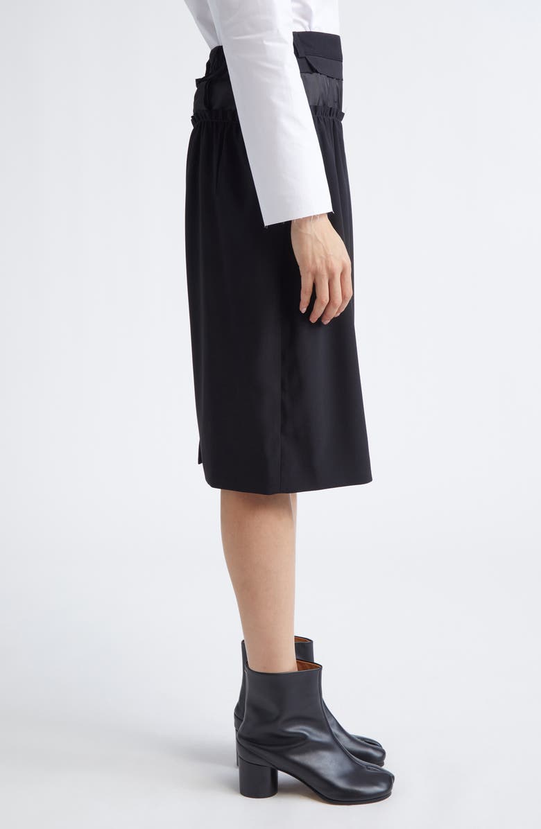 Maison Margiela Anonymity of the Lining Pencil Skirt, Alternate, color, Black