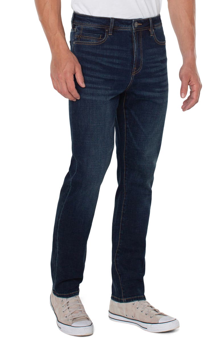 Liverpool Kingston Modern Stretch Straight Leg Jeans, Alternate, color, El Camino
