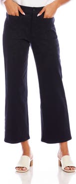 Karen Kane Lauren Patch Pocket Crop Wide Leg Pants