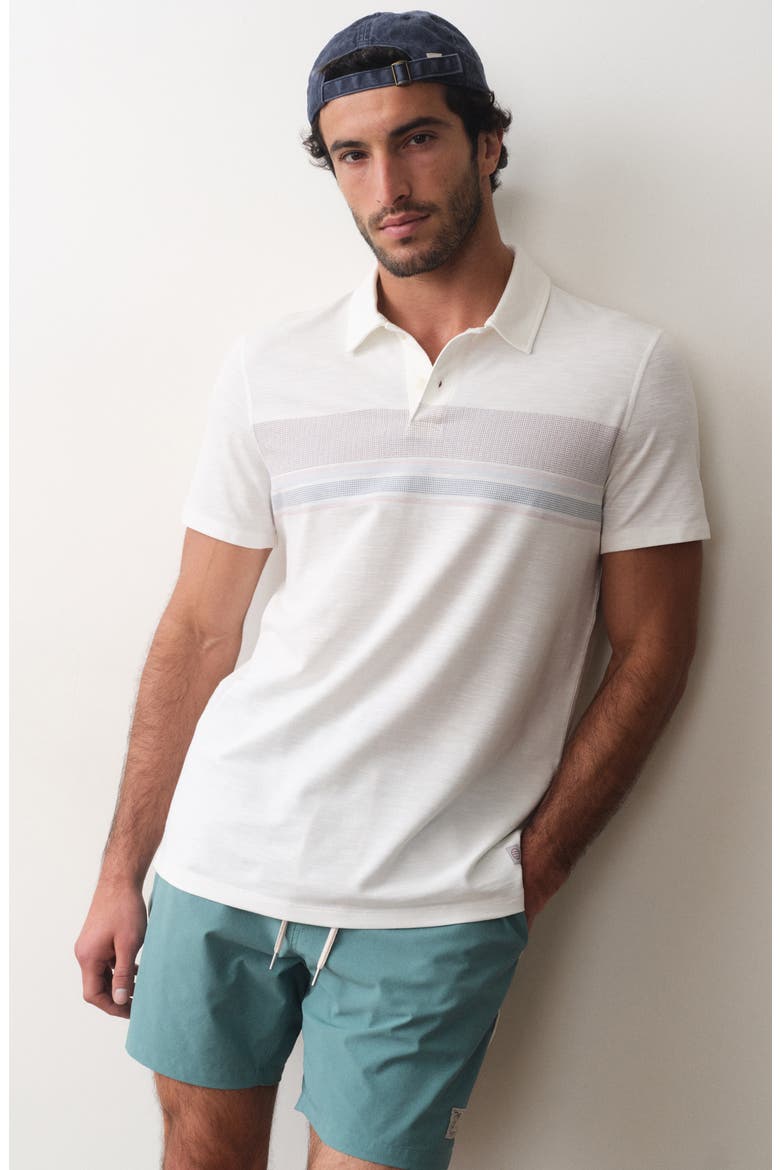 Air Stripe Polo, Alternate, color, WHITE MULTI STRIPE