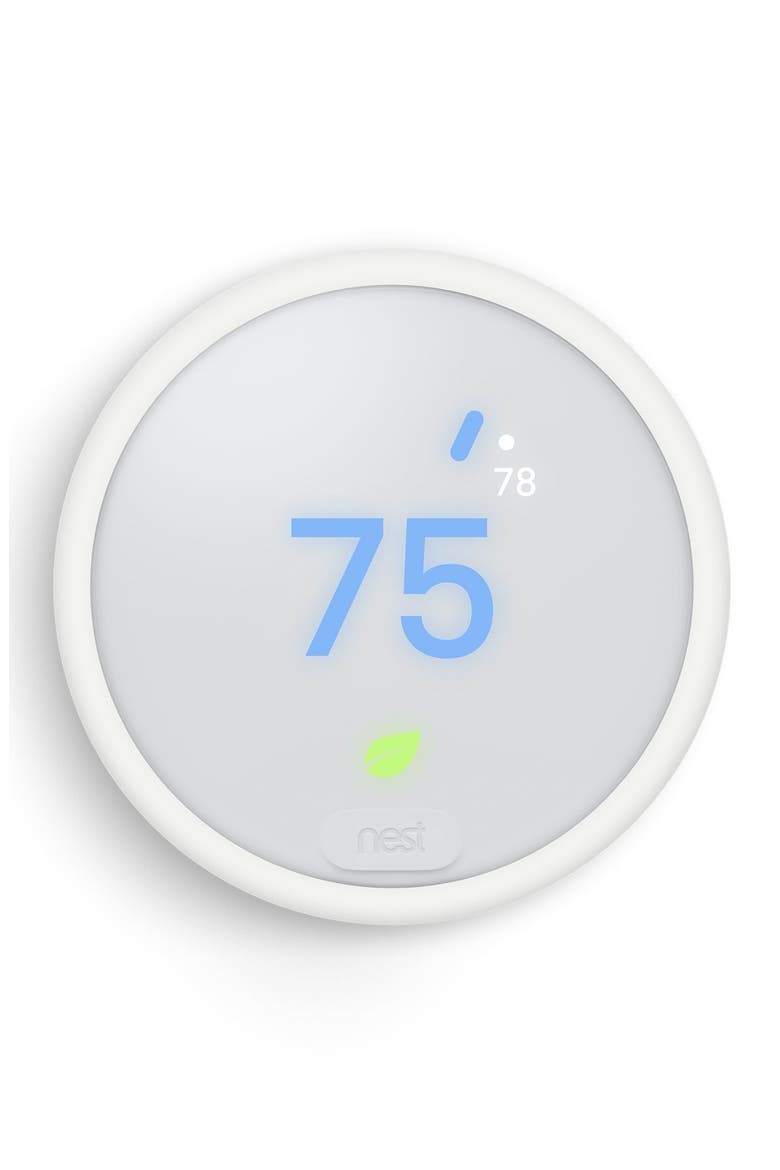 Thermostat E, Alternate, color, WHITE