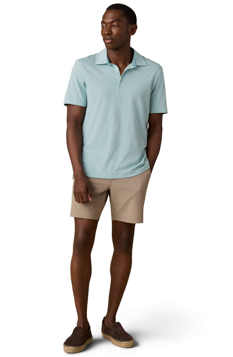 Faherty Sunwashed T-Shirt Polo, Alternate, color, Seafoam