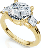 Bliss Diamond Certified 3 3/4Ct Kiran Diamond Engagement Ring 14k Gold