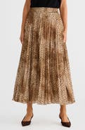 Brave+True Alias Pleated Maxi Skirt