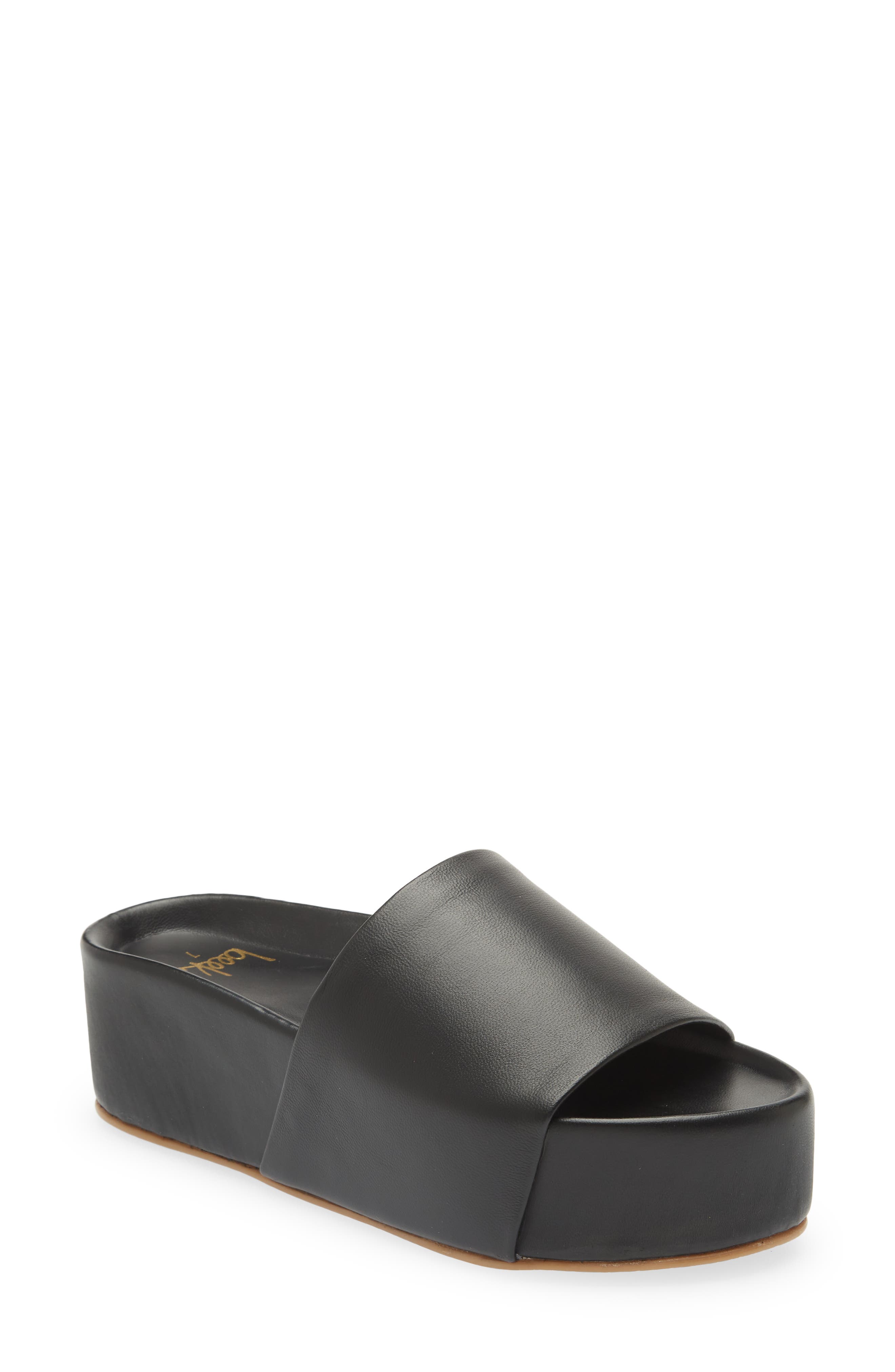 Beek Platform Slide Sandal, Main, color, 