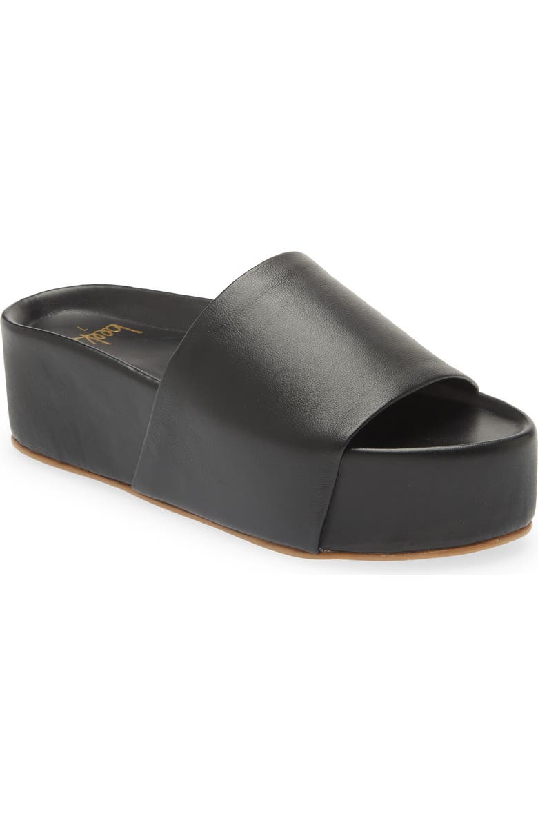 Beek Platform Slide Sandal, Main, color,