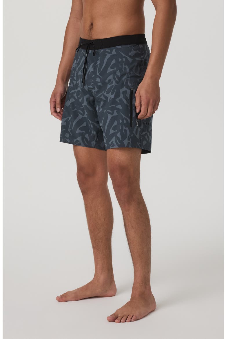 Infinity Board Shorts, Alternate, color, BLUE SEA JUNIPER