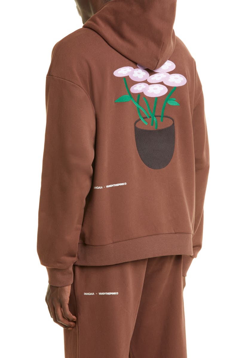 PANGAIA x Vandy the Pink Unisex Organic Cotton Hoodie, Alternate, color, 