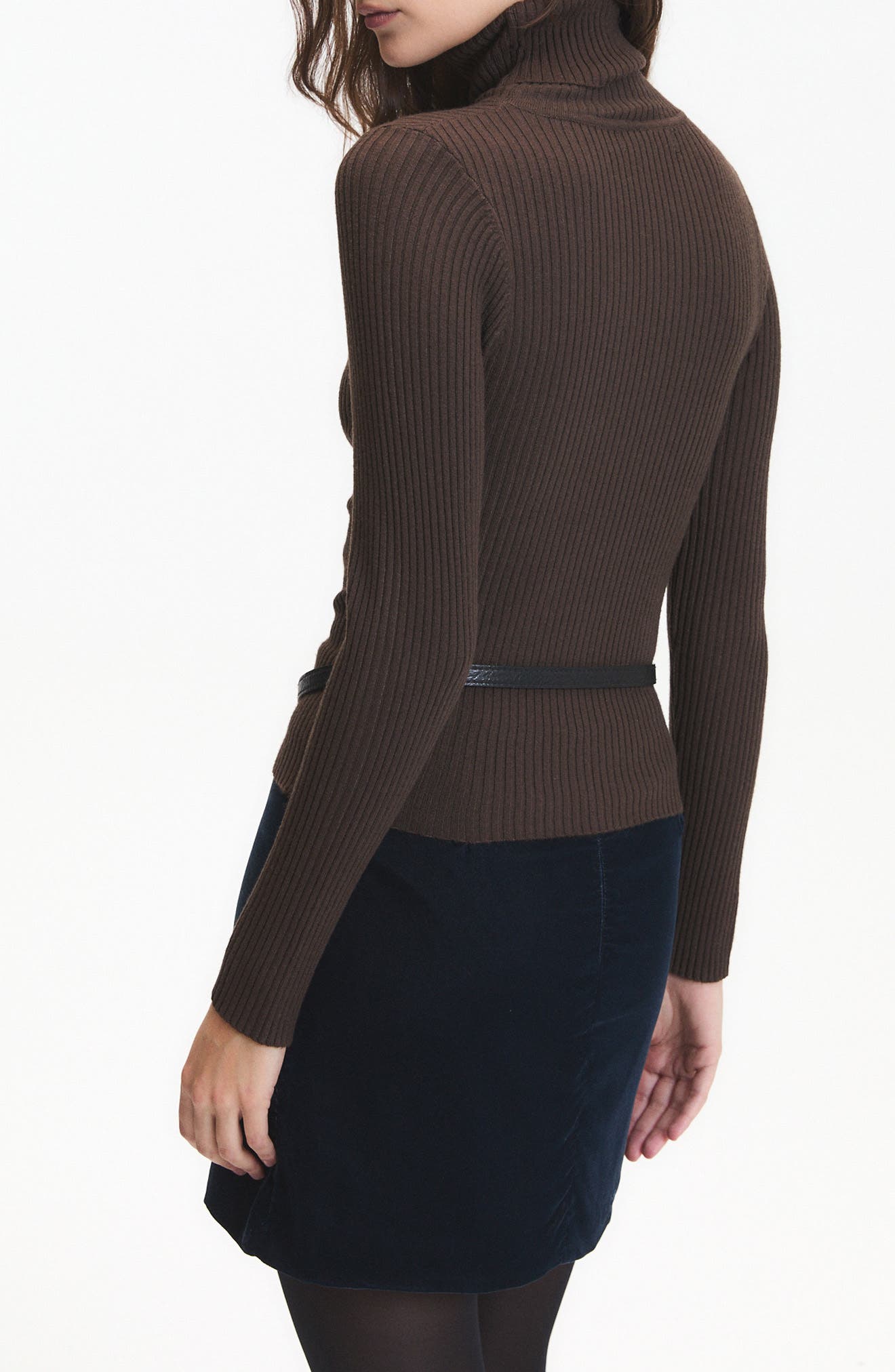 Mylo Ribbed Turtleneck Sweater - image 2