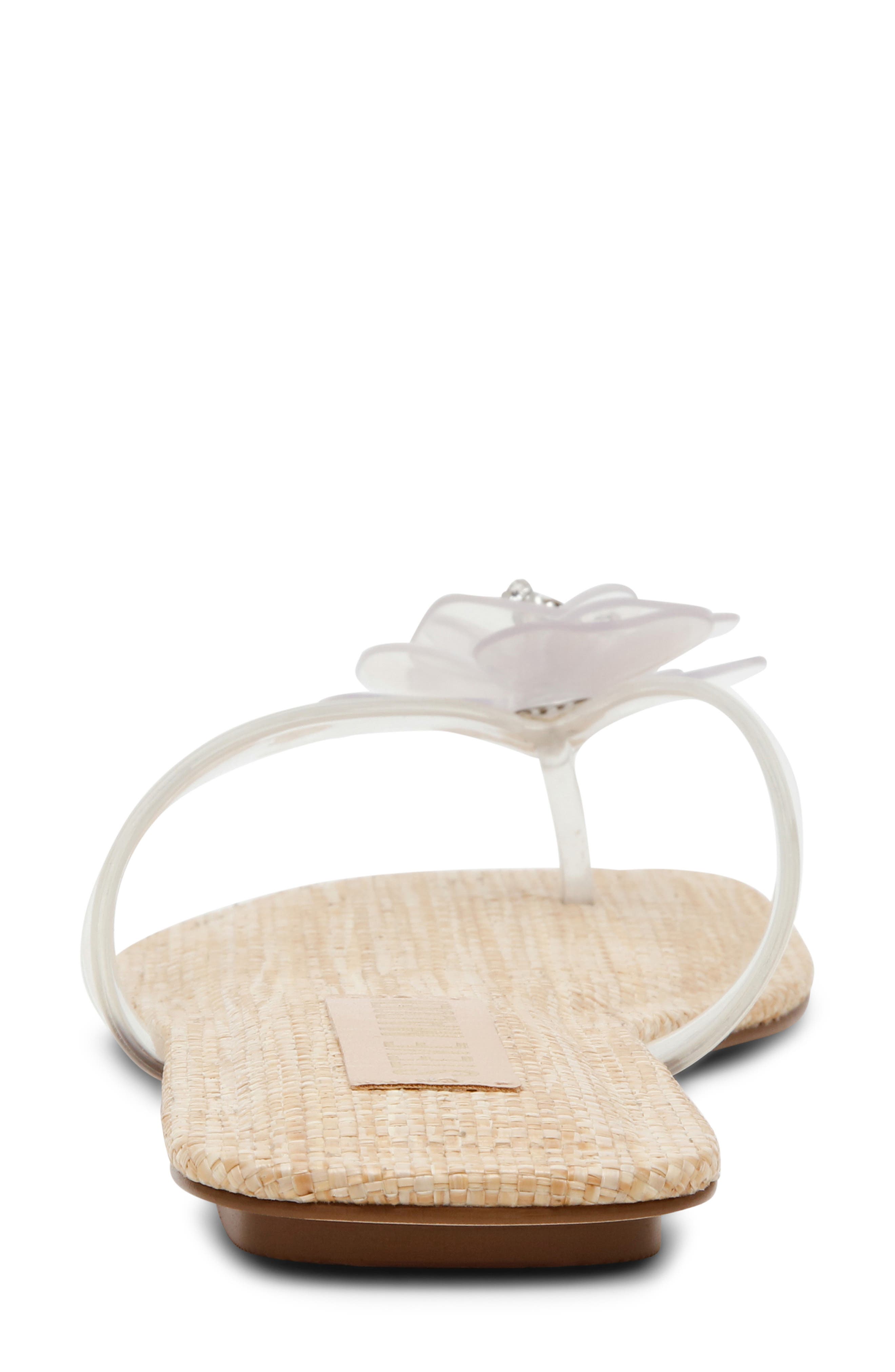 Steve Madden Tigerlily Flip Flop, Alternate, color, Clear