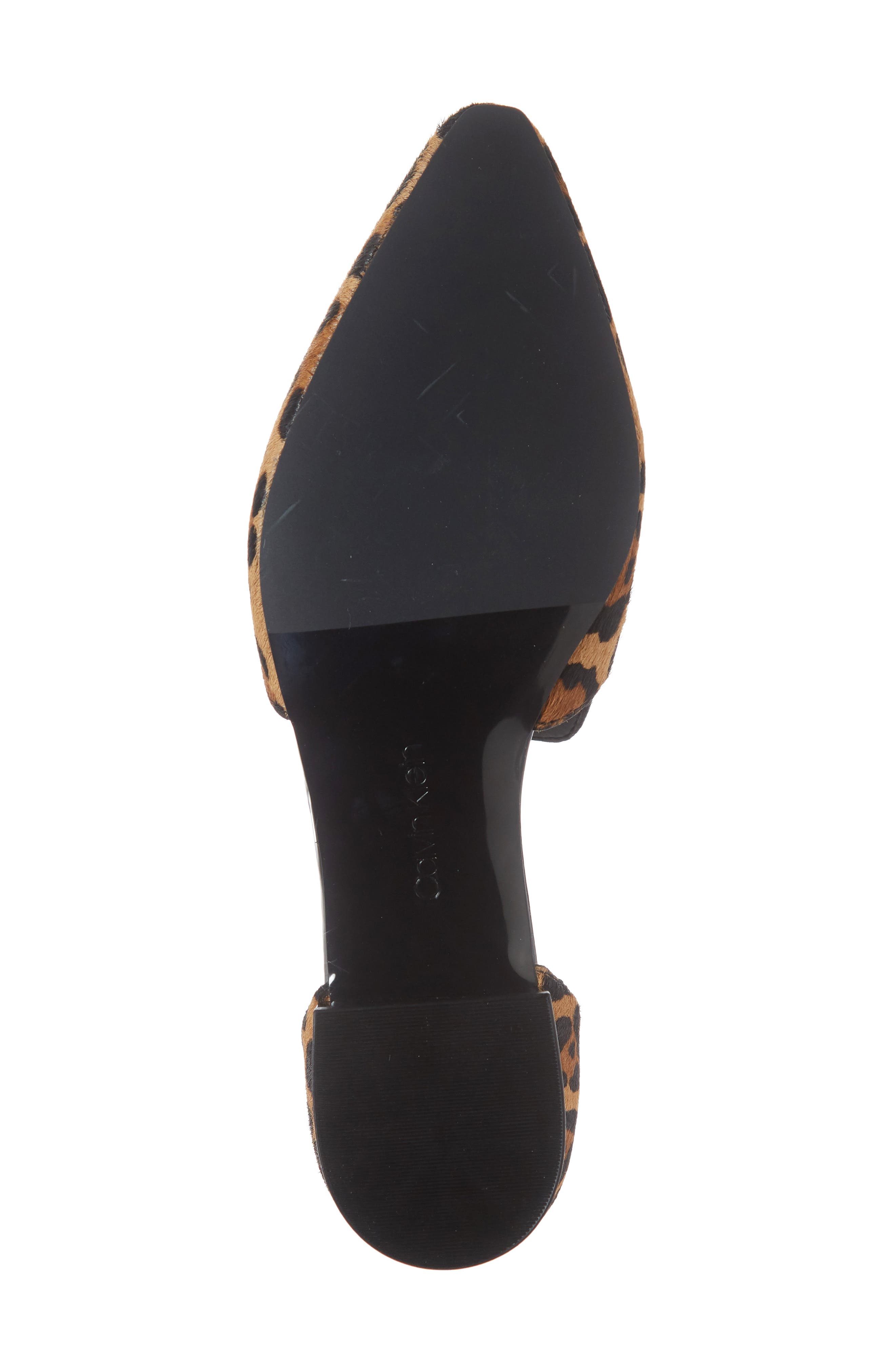 Edona Loafer Flat, Alternate, color, LEOPARD CALF HAIR