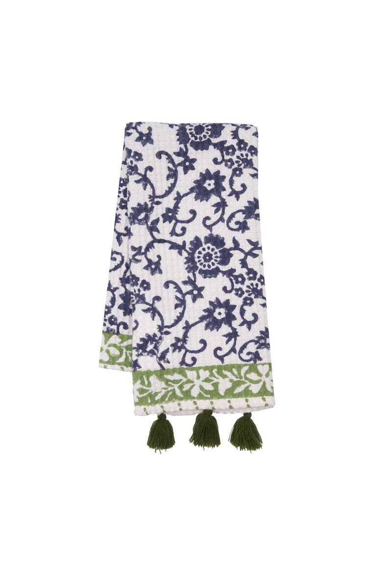 Piedmont Eclipse Dishtowel, Main, color, Blue