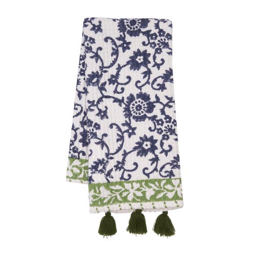 Carol & Frank Piedmont Eclipse Towel In Blue