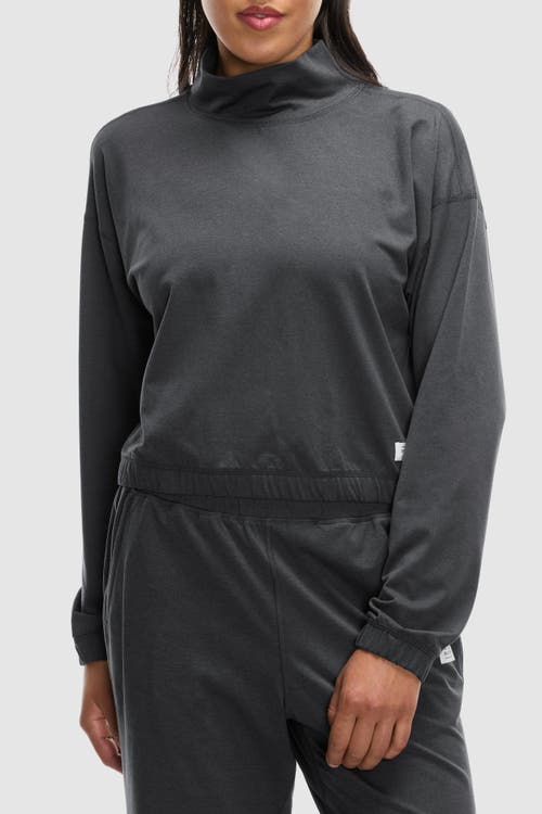 Peloton Dreamblend Funnel Neck In Heather Grey