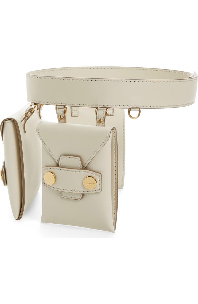 Stella McCartney Faux Nappa Fanny Pack, Alternate, color,