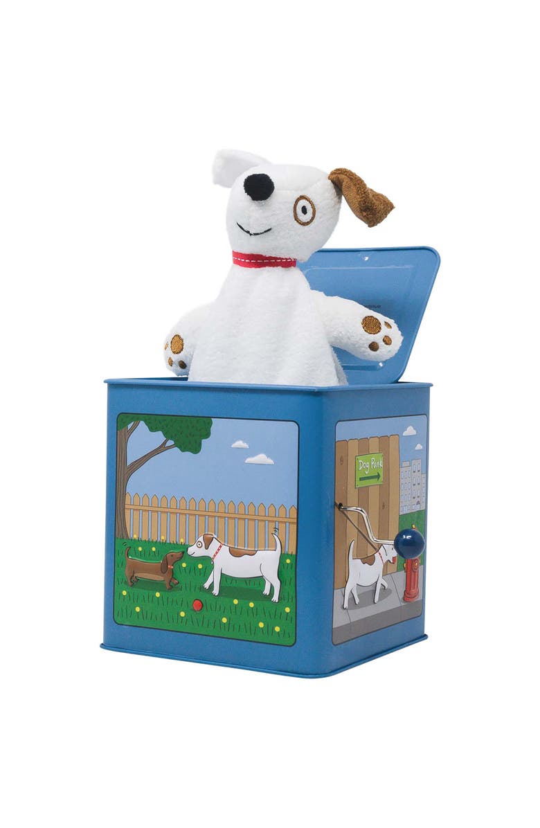 ZZDNU Jack Rabbit Creations Inc Dog Tin Jack in The Box, Main, color, Multicolored