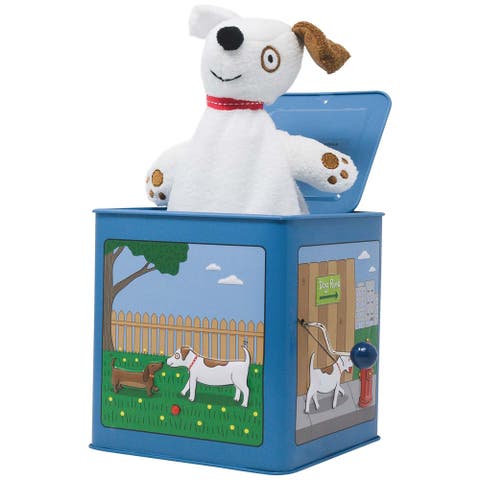 Dog Tin Jack in The Box