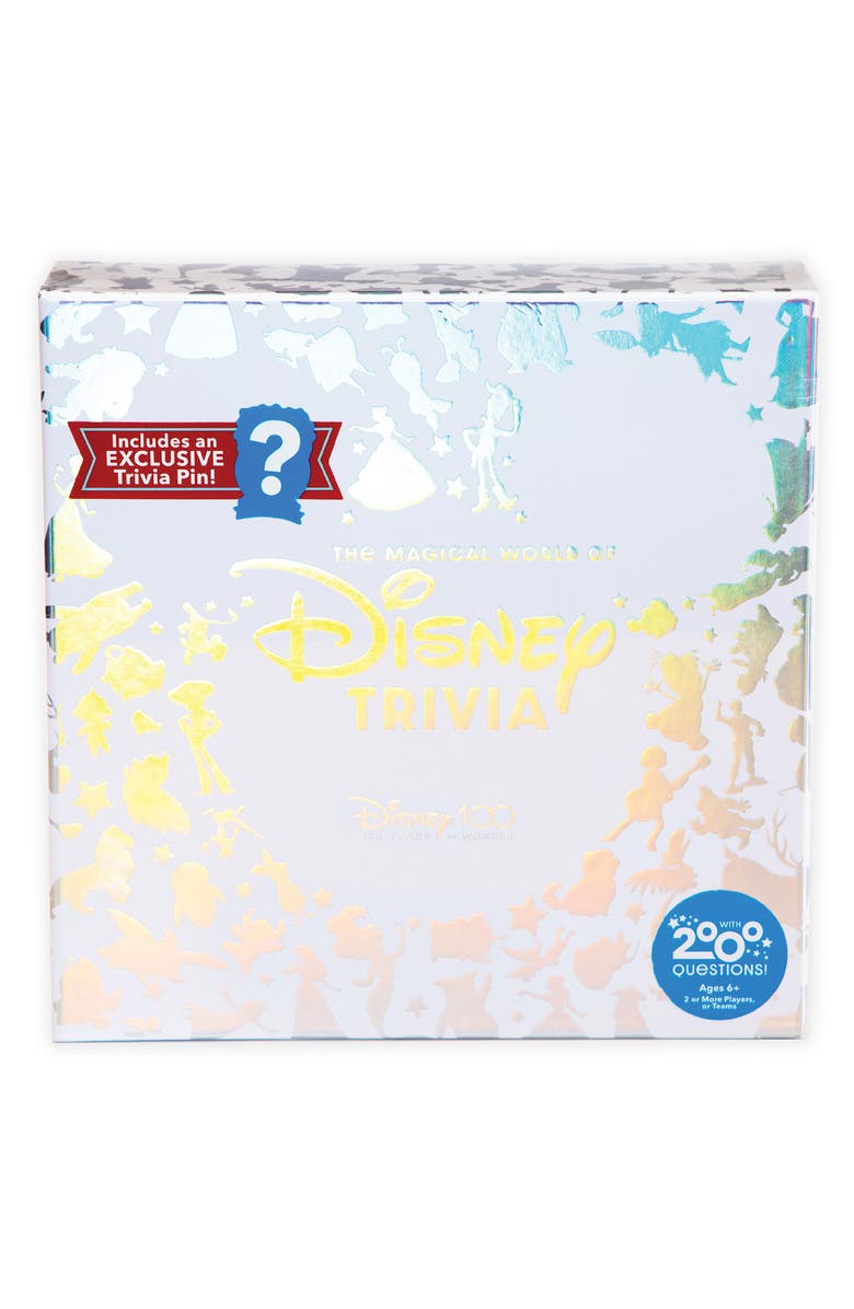 PlayMonster x Disney 100 The Magical World of Disney Trivia: 100 Years of Wonder Game, Alternate, color, 