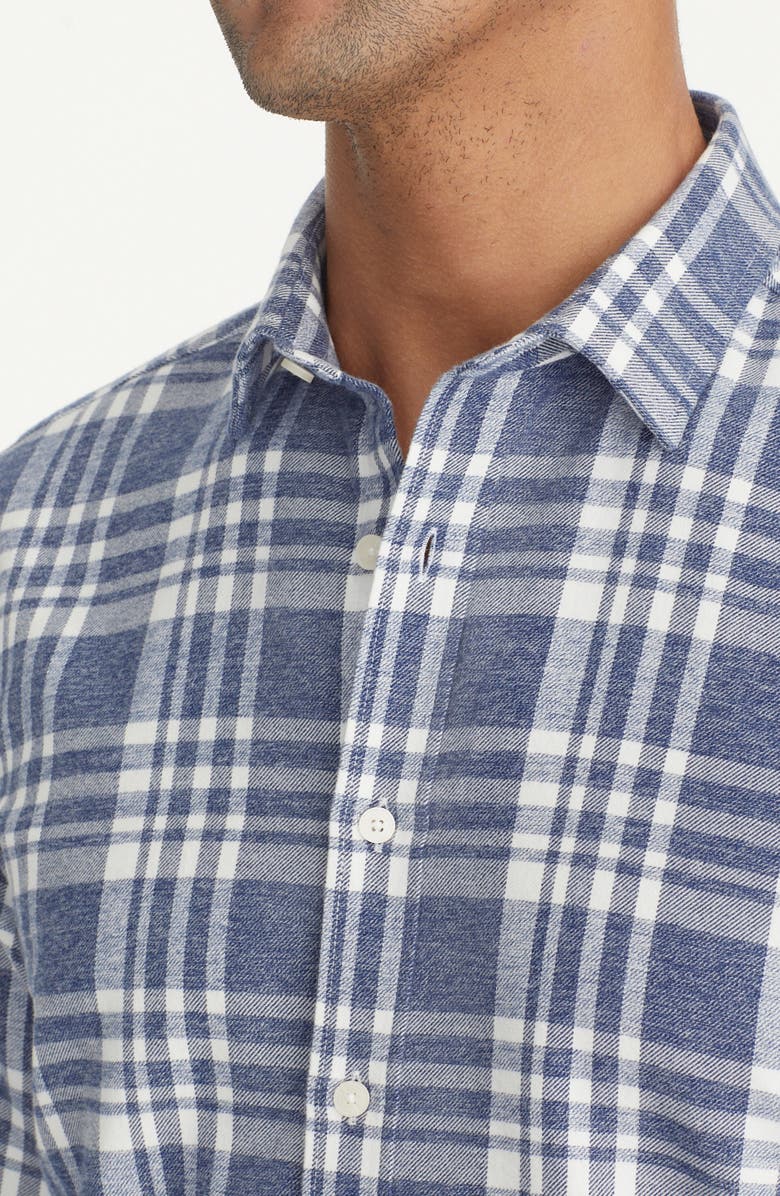 UNTUCKit Morenillo Plaid Flannel Button-Up Shirt, Alternate, color, 