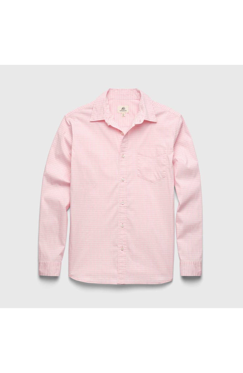 Surfside Supply Co. Brian Gingham Shirt, Main, color, Pink Check Combo