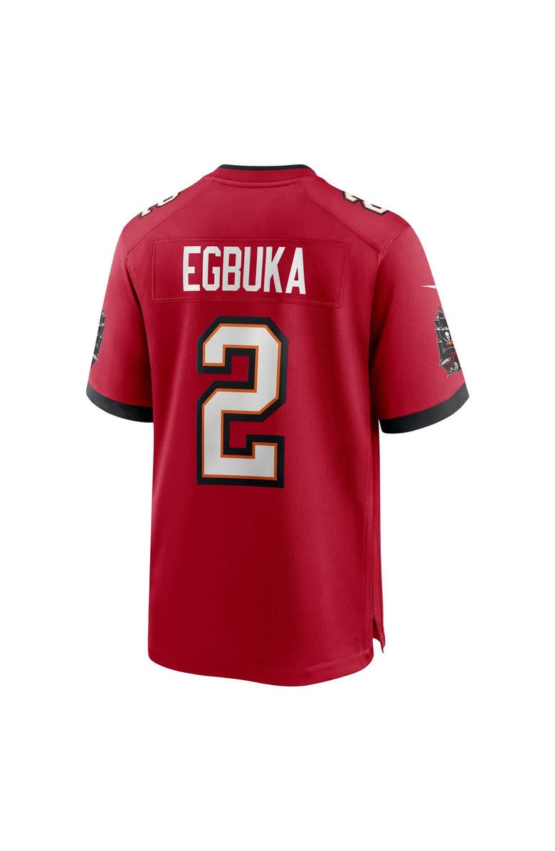 Nike Men's Nike Emeka Egbuka Red Tampa Bay Buccaneers Team Game Jersey, Alternate, color, Red